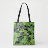 Green Ivy Botanical Print Tote Bag (Voorkant)