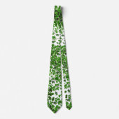 Green Ivy Floral Stropdas (Voorkant)