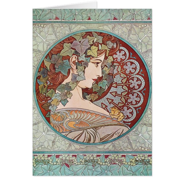 Green Ivy Goddess Art (Voorkant)