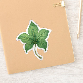 Green Ivy Leaf Botanical Sticker