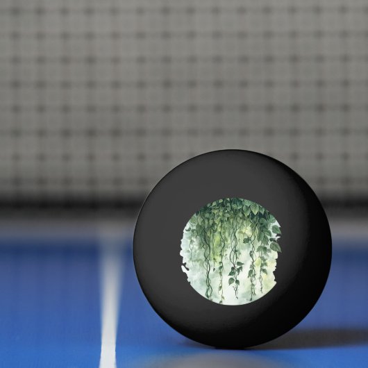 Green Ivy Leopard Pingpongbal (Net)