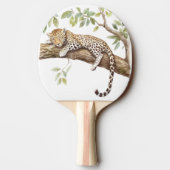 Green Ivy Leopard Tafeltennisbatje (Achterkant)