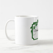 Green Ivy met namen Koffiemok (Links)