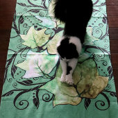 Green Ivy-Natuur Bad Handdoek