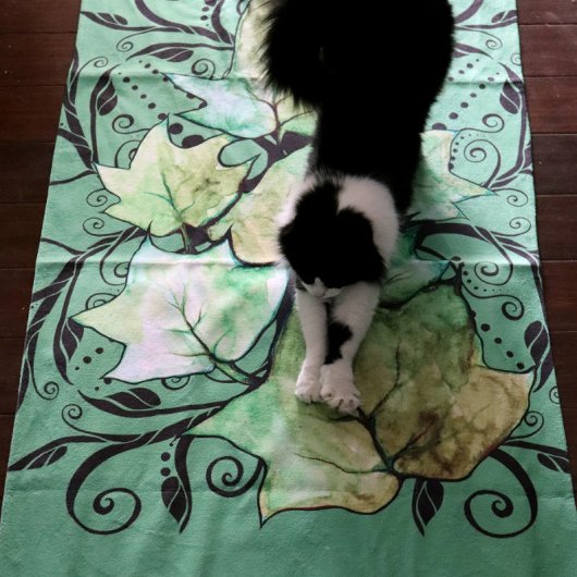 Green Ivy-Natuur Bad Handdoek