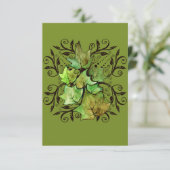 Green Ivy-Natuur Kaart (Staand voorkant)