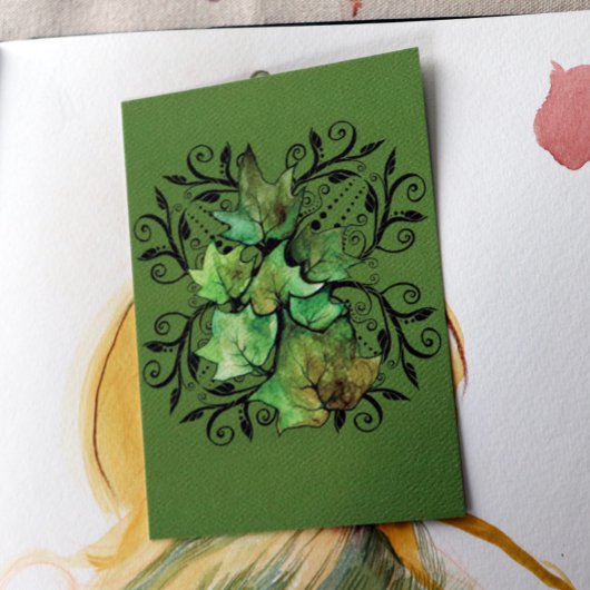 Green Ivy-Natuur Kaart