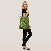 Green Ivy-Natuur Tote Bag (Op model)