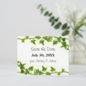 Green Ivy - Sla de Date Post Kaart (Staand voorkant)