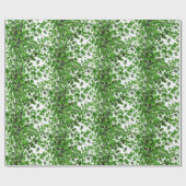 Green Ivy Vine Botanical Cadeaupapier (Vlak)