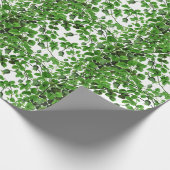 Green Ivy Vine Botanical Cadeaupapier (Hoek)
