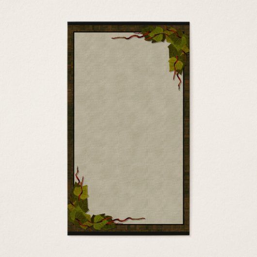 Green Ivy Visitekaartje (Voorkant)