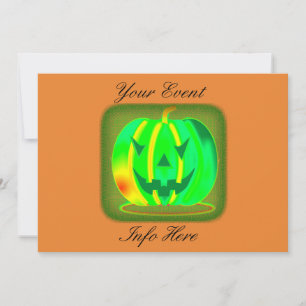 Green Jack o'lantern Halloween Thunder_Cove