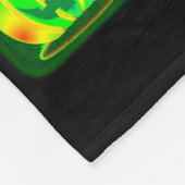 Green Jack o'lantern Halloween Thunder_Cove Fleece Deken (Hoek)