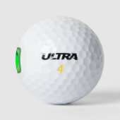 Green Jack o'lantern Halloween Thunder_Cove Golfballen (Logo)