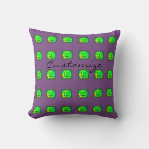 Green Jack o'lantern Halloween Thunder_Cove Kussen