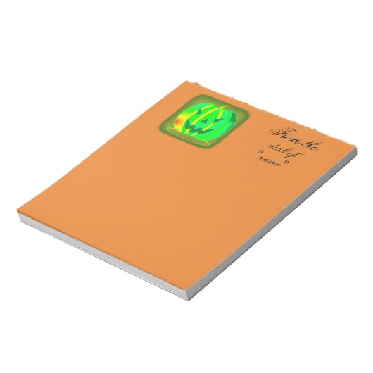 Green Jack o'lantern Halloween Thunder_Cove Notitieblok (Linkerzijde)