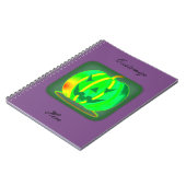 Green Jack o'lantern Halloween Thunder_Cove Notitieboek (Linkerzijde)