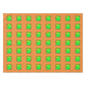 Green Jack o'lantern Halloween Thunder_Cove Tafelkleed (Voorkant (Horizontaal))