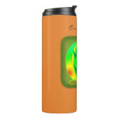 Green Jack o'lantern Halloween Thunder_Cove Thermosbeker (Gedraaid links)