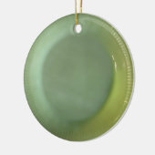 Green Jadeite Bord Keramisch Ornament (Links)