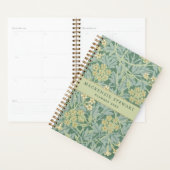 Green Jasmine Floral Pattern 2026 Planner (Display)