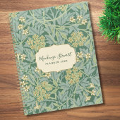 Green Jasmine Floral Pattern 2026 Planner