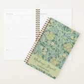 Green Jasmine Floral Pattern 2026 Planner (Display)