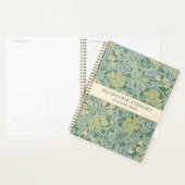 Green Jasmine Floral Pattern 2026 Planner (Display)