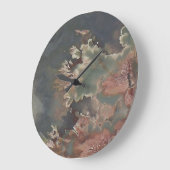 Green Jasper Stone Look  Wall Clock Grote Klok (Hoek)