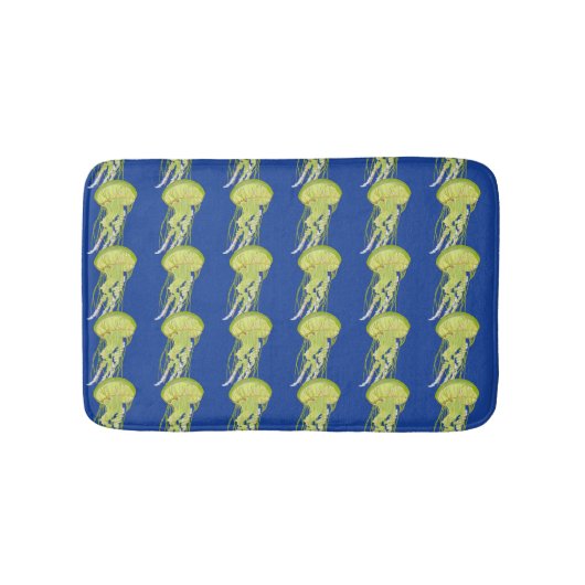 Green Jelly Fish Badmat (Voorkant)