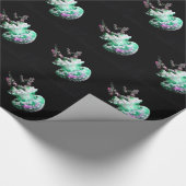 Green Jellyfish Cadeaupapier (Hoek)