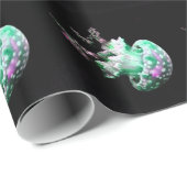Green Jellyfish Cadeaupapier (Rol Hoek)
