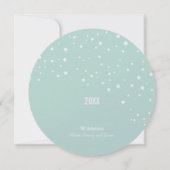 Green Joyful kerstfeestay-fotokaart Kaart (Achterkant)