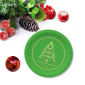 Green Joyoux Noel Paper Bord