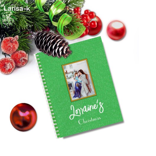 Green Joyoux Noel Spiral Notitieboek