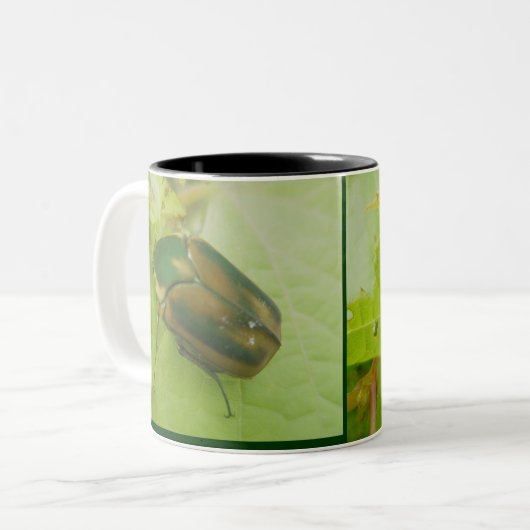 Green June Beetle Mok (Voorkant links)