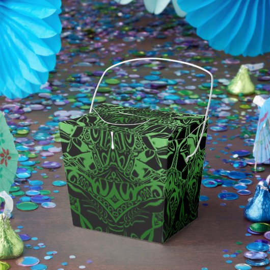 Green Kaleidoscoop Bedankdoosjes (Feest)