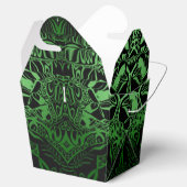 Green Kaleidoscoop Bedankdoosjes (Geopend)