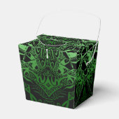 Green Kaleidoscoop Bedankdoosjes (Voorkant Zijde)