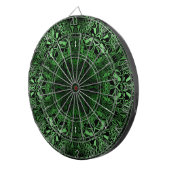 Green Kaleidoscoop Dartbord (Voorkant Rechts)