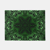 Green Kaleidoscoop Deurmat (Voorkant)