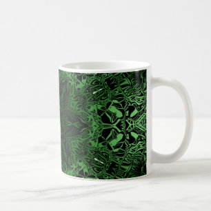 Green Kaleidoscoop Koffiemok