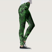 Green Kaleidoscoop Leggings (Rechts)