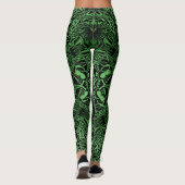 Green Kaleidoscoop Leggings (Achterkant)