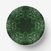 Green Kaleidoscoop Papieren Kommen (Voorkant)