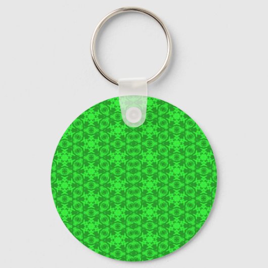 Green Kaleidoscoop Sleutelhanger (Voorkant)