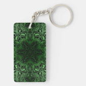 Green Kaleidoscoop Sleutelhanger (achterkant)