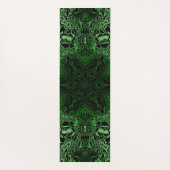 Green Kaleidoscoop Yogamat (Achterkant)