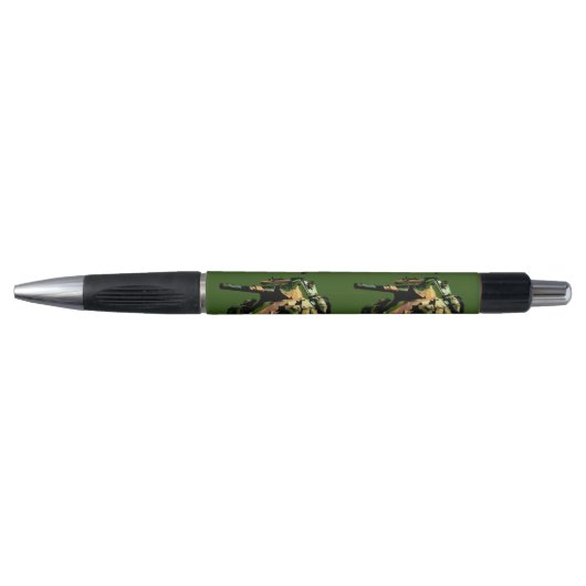 Green Khaki Army Tank, Pen (Voorkant)